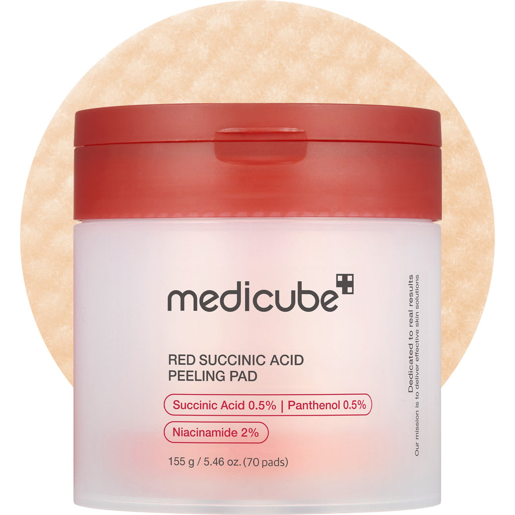 Red Succinic Acid Panthenol Pads F0