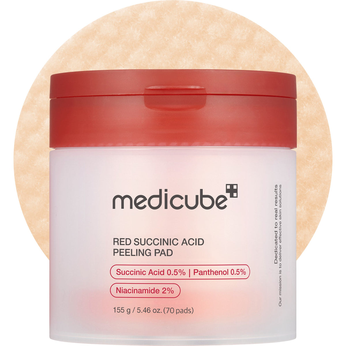 Red Succinic Acid Panthenol Pads F0