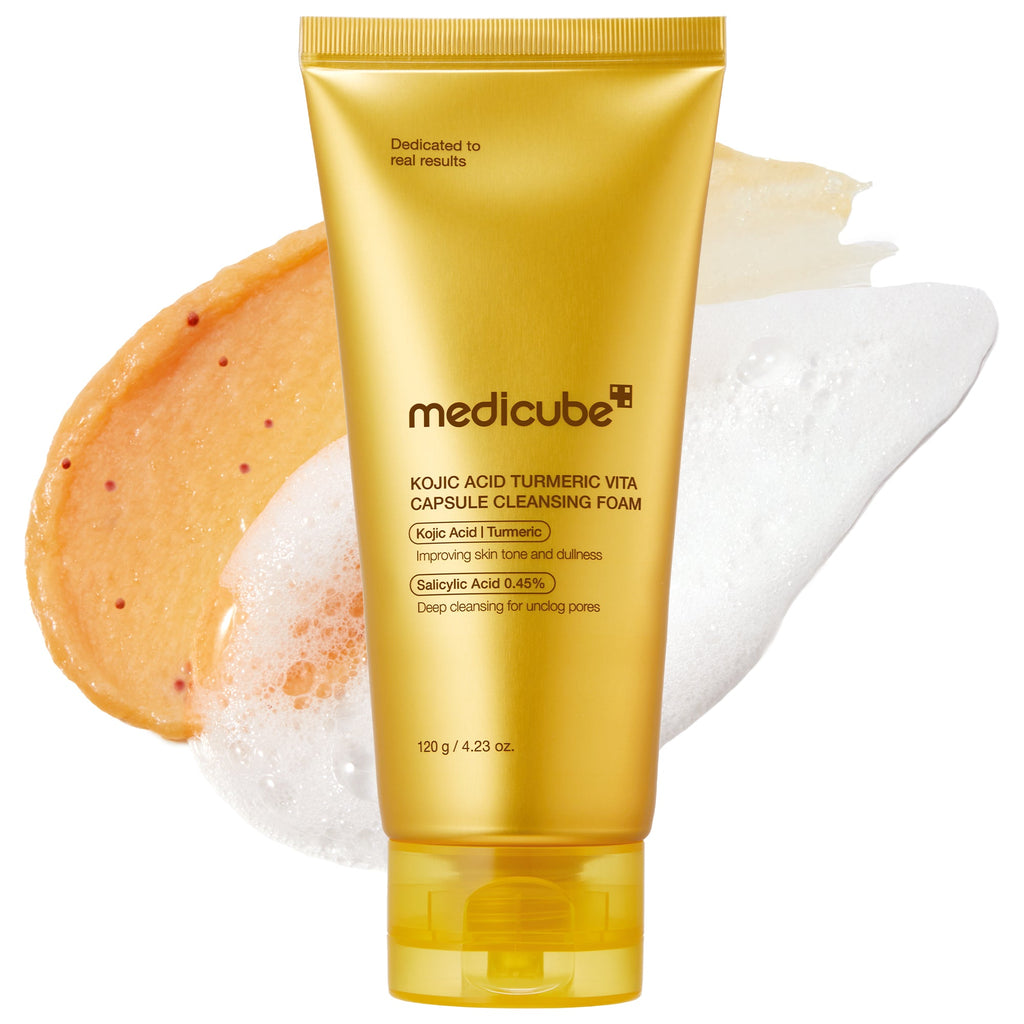 Kojic Acid Turmeric Vita Capsule Foam Cleanser F6