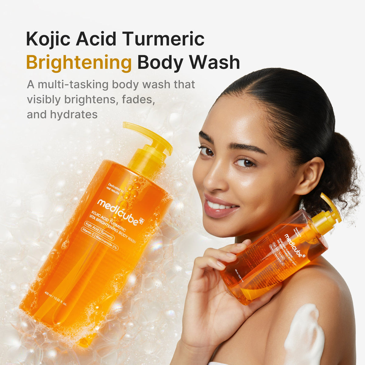 Kojic Acid Turmeric Brightening Body Wash N4
