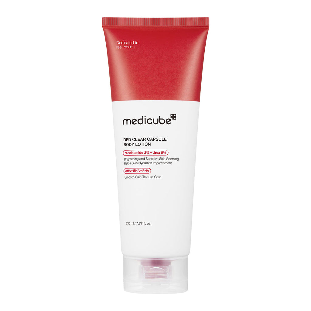 Red Clear Capsule Body Lotion Q0