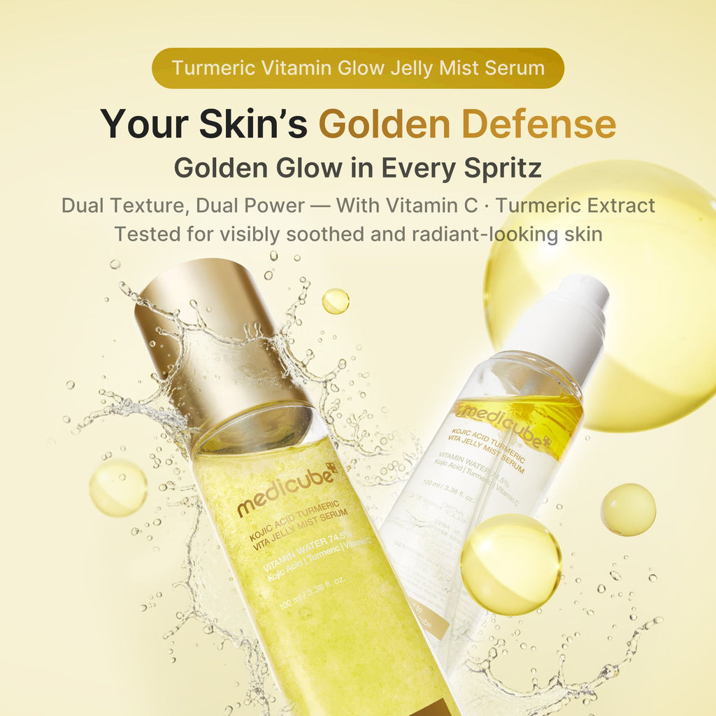 Kojic Acid Turmeric Vitamin Gold Jelly Mist Serum M0