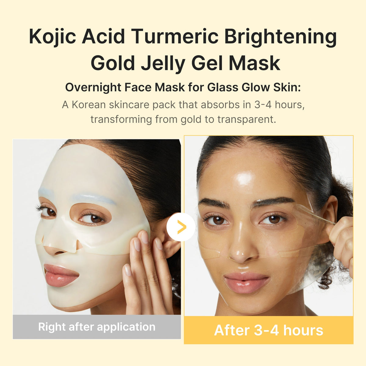 Kojic Acid Turmeric Gold Jelly Gel Mask R5