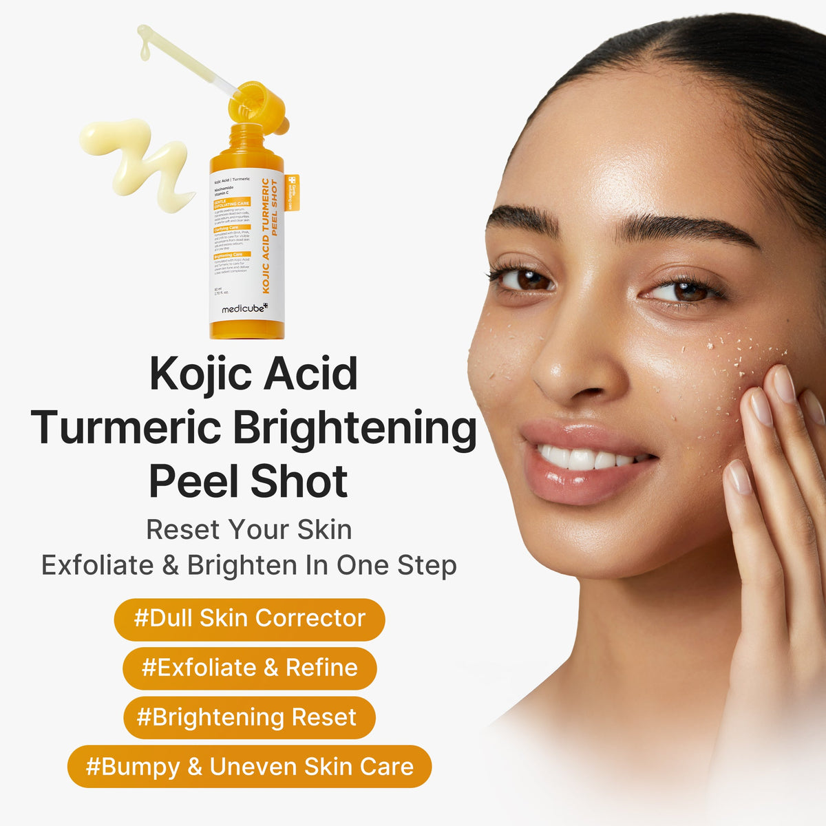Kojic Acid Turmeric Peel Shot U8
