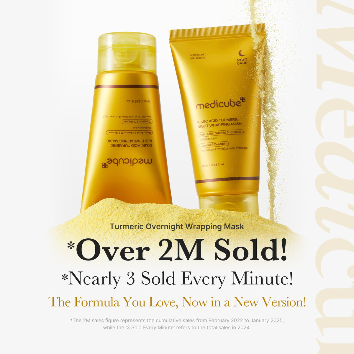 Kojic Acid Turmeric Overnight Wrapping Mask W1
