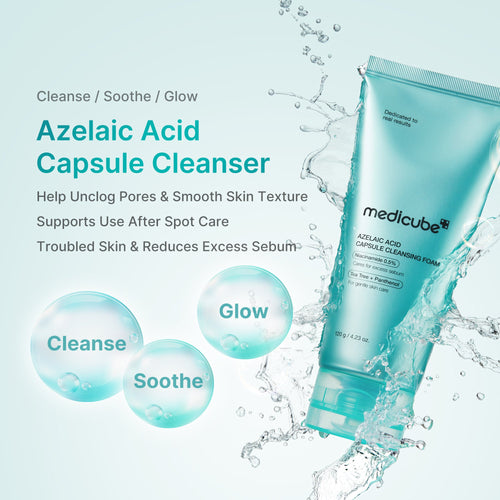 Azelaic Acid Capsule Foam Cleanser D7