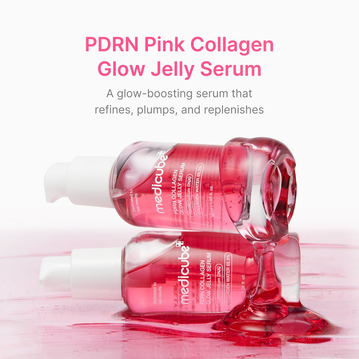 PDRN Pink Collagen Glow Jelly Serum E9