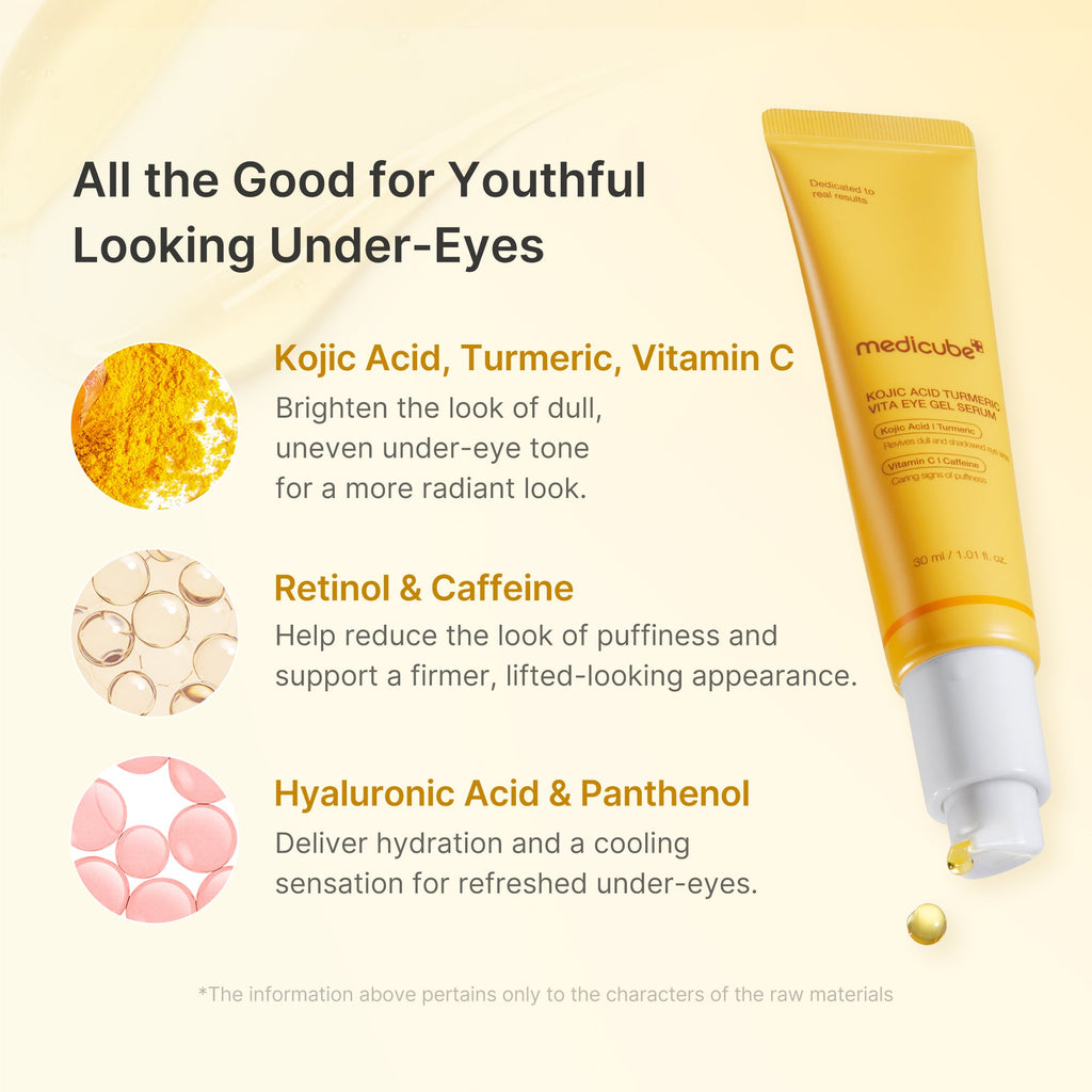 Kojic Acid Tumeric Eye Gel Serum O2