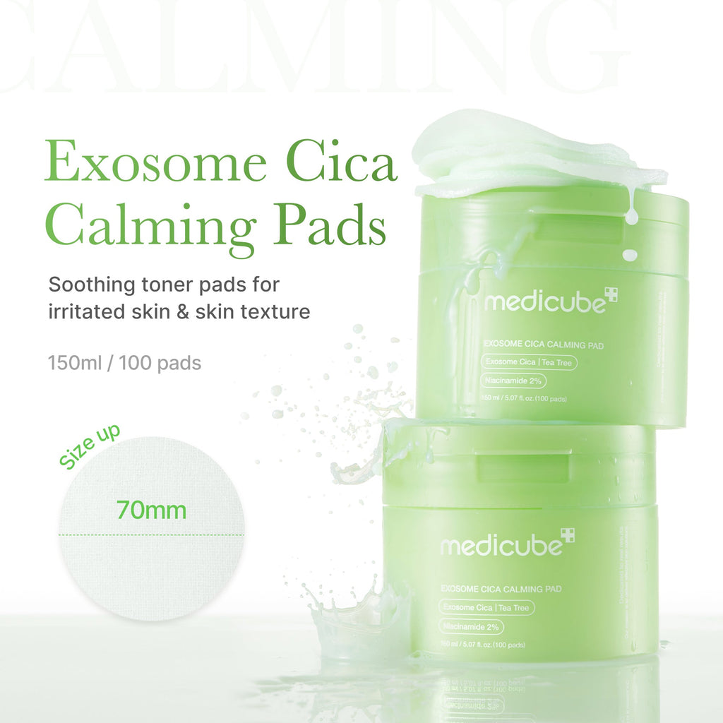 Exosome Cica Calming Toner Pads E9