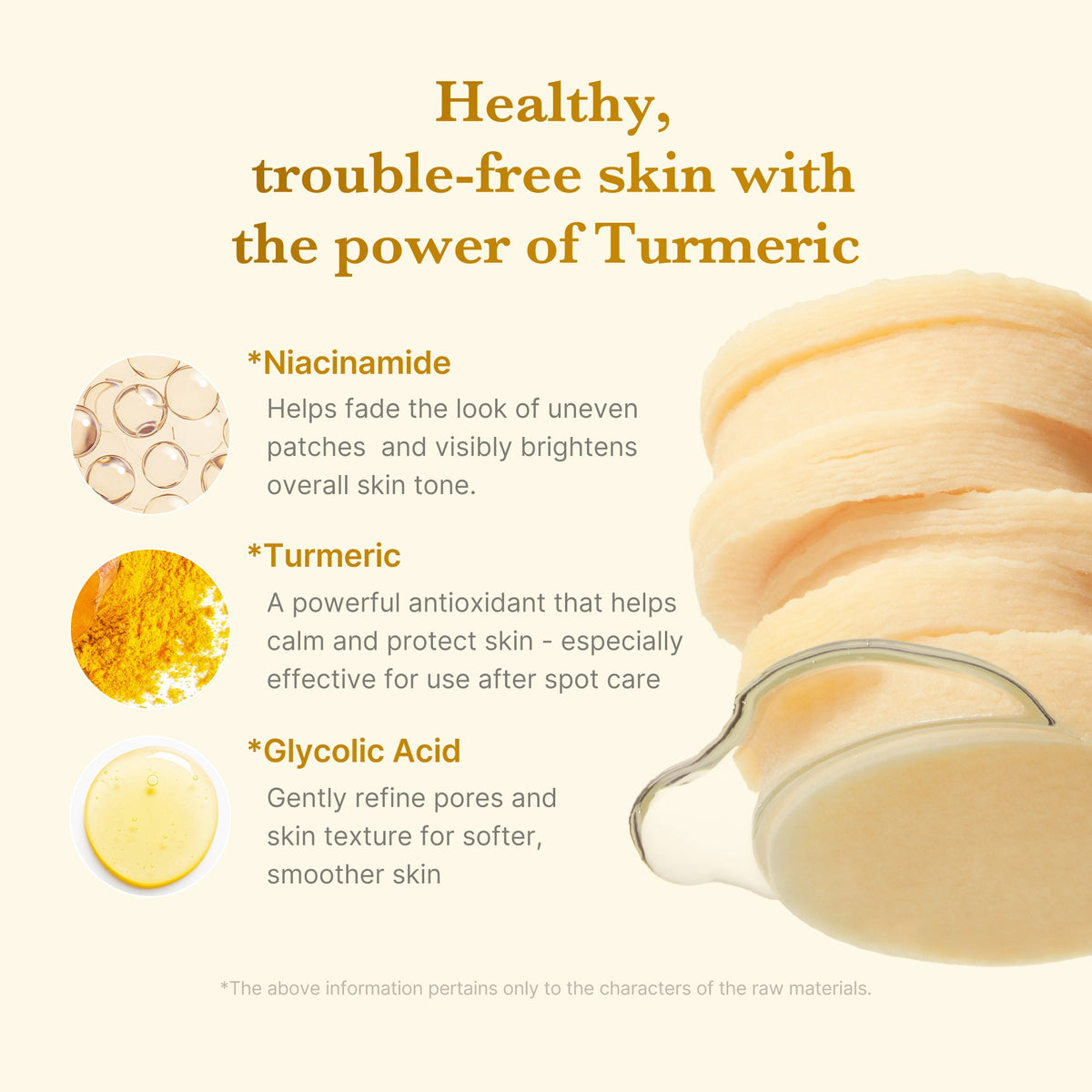 Kojic Acid Tumeric Toner Pad O7