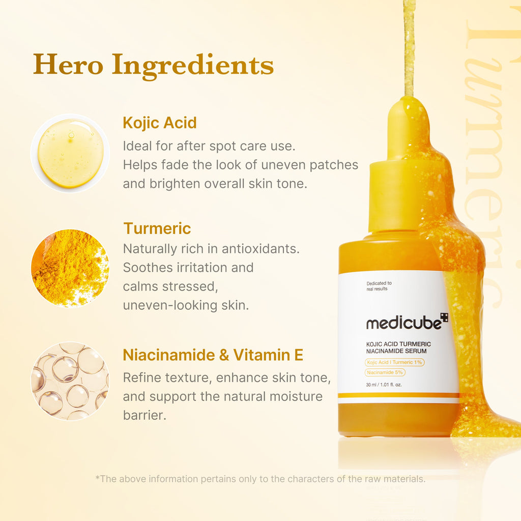 Kojic Acid Turmeric Capsule Serum Q0