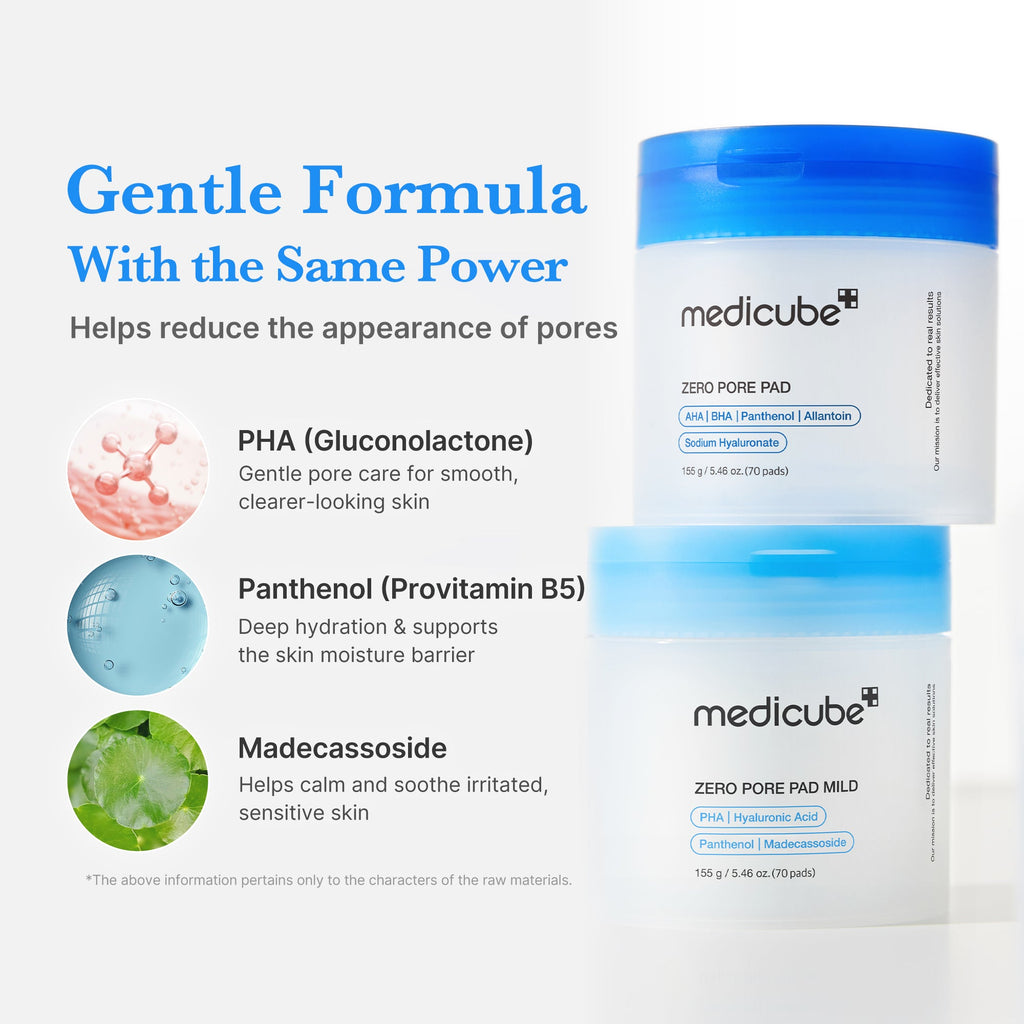 Zero Pore Madecassoside Pads (Mild) P4