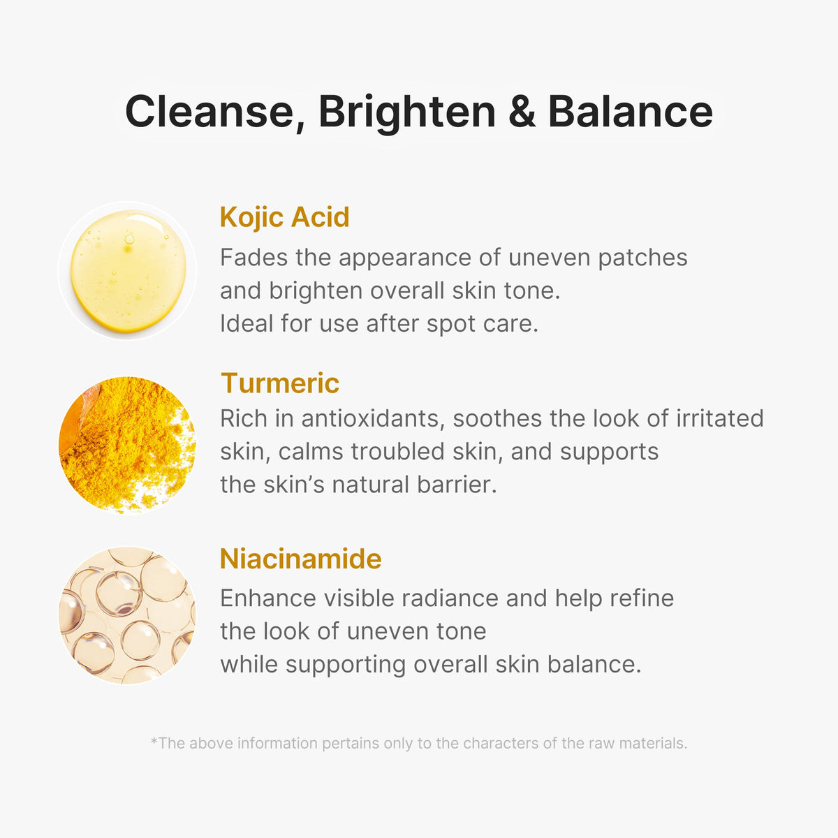 Kojic Acid Turmeric Vita Capsule Foam Cleanser F6