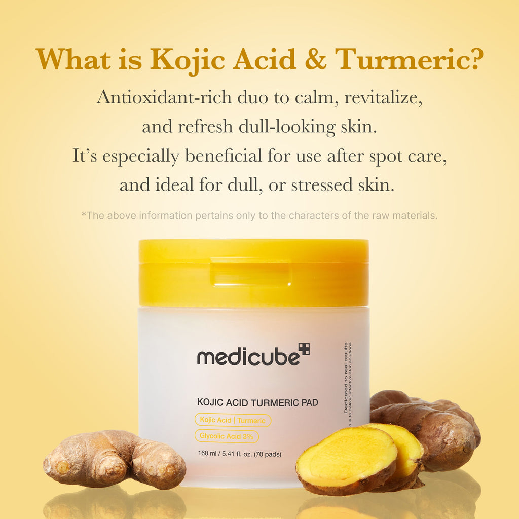 Kojic Acid Tumeric Toner Pad O7