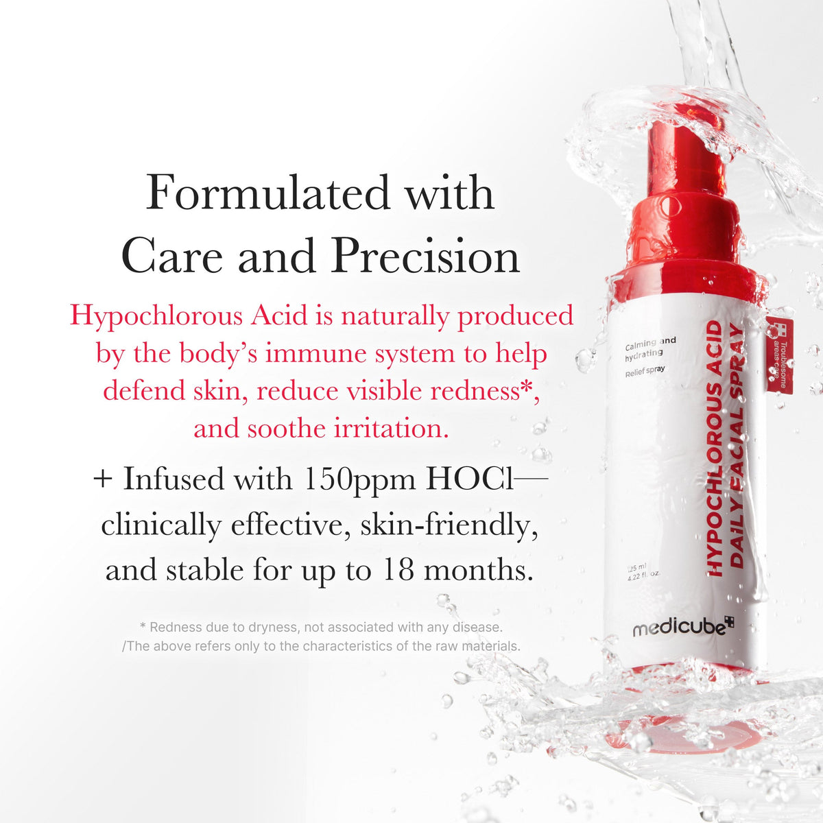 Hypochlorous Acid Power Soothing Spray D8