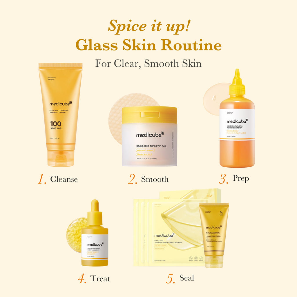 Kojic Acid Tumeric Toner Pad O7