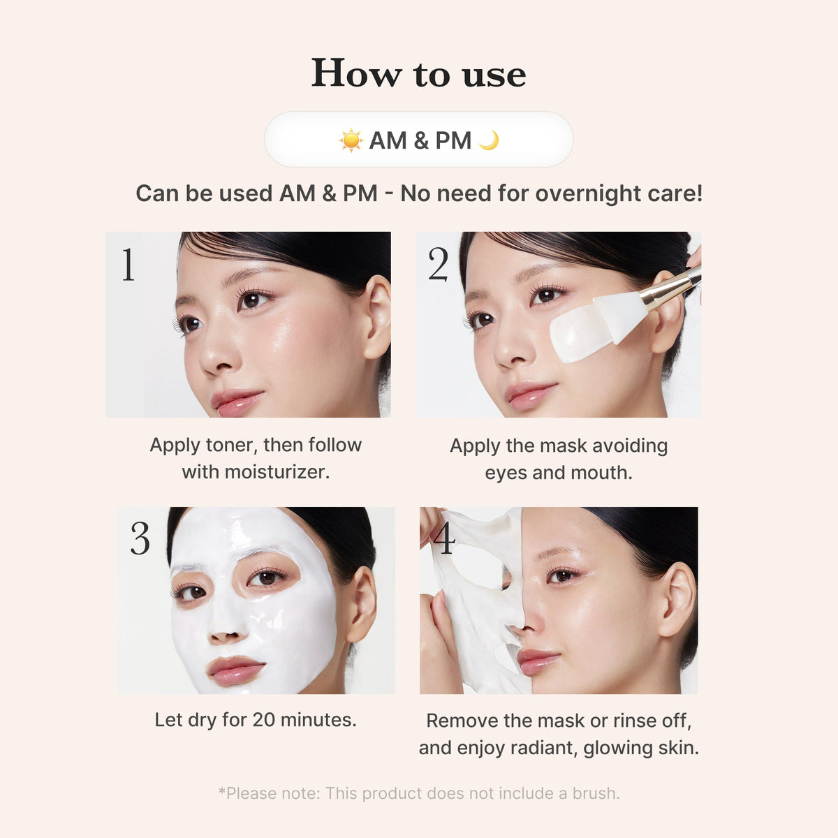 Collagen Milky Glow Daytime Wrapping Mask U8