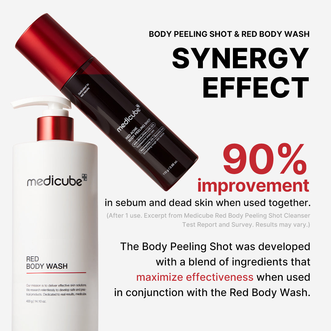 Red Body Peeling Shot Cleanser E8