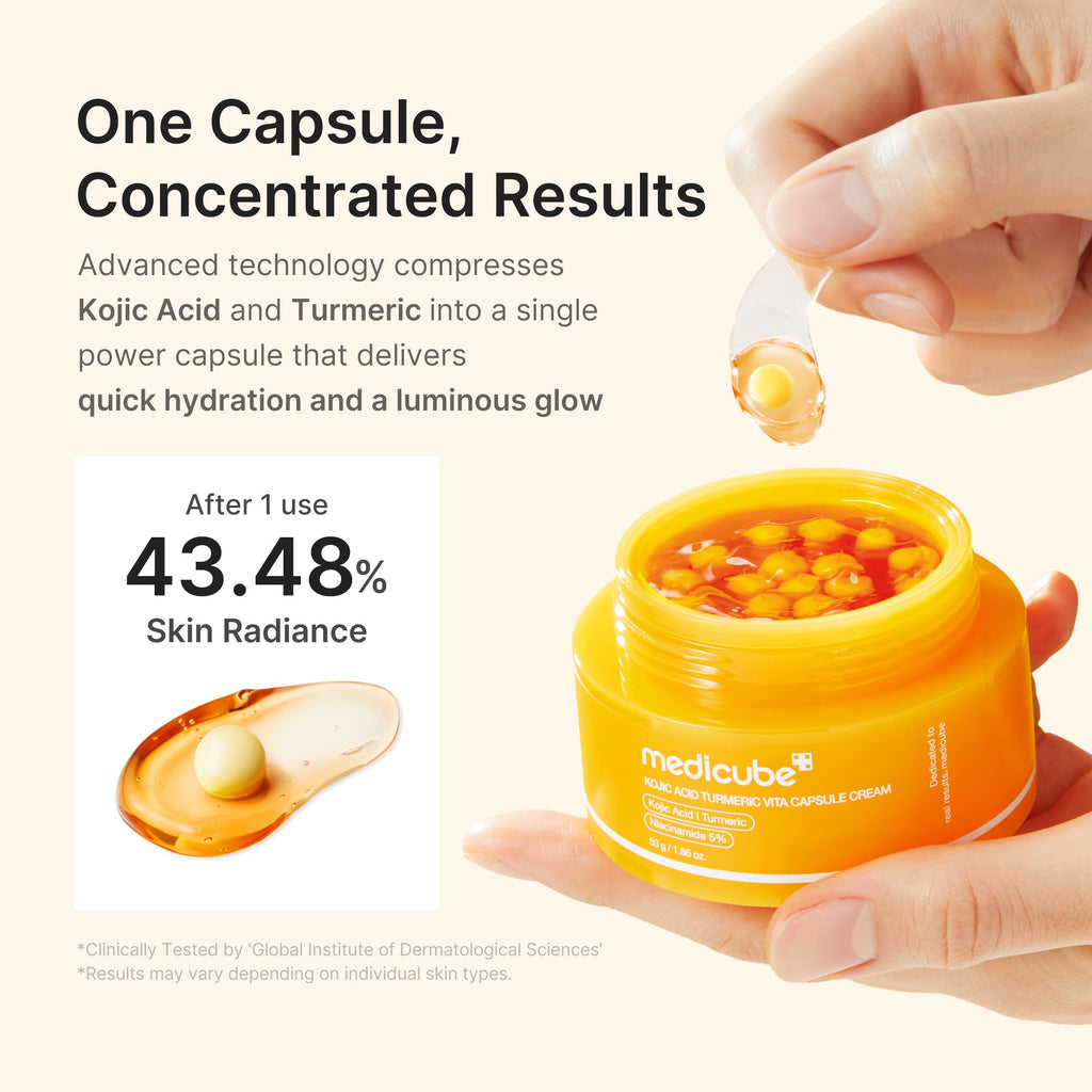 Kojic Acid Turmeric Vita Capsule Cream J9
