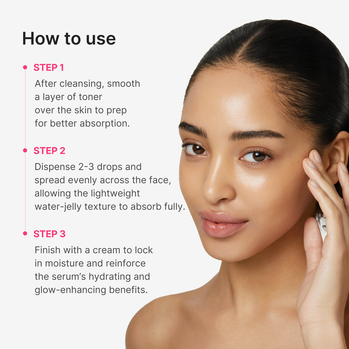 PDRN Pink Collagen Glow Jelly Serum E9