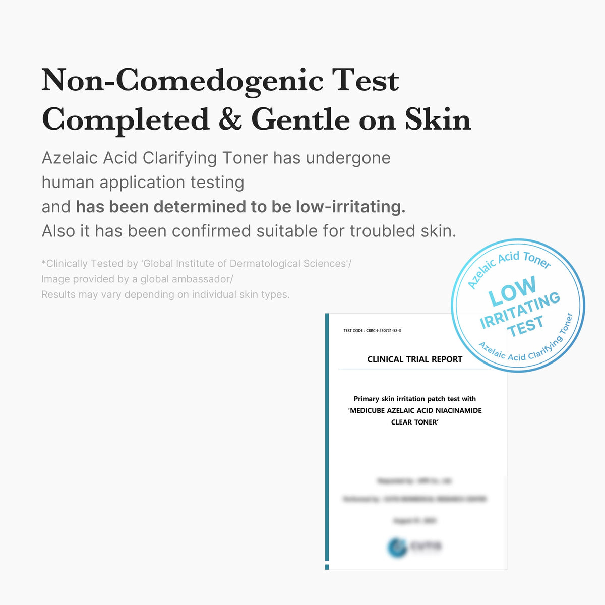 Azelaic Acid Niacinamide Clarifying Toner E4