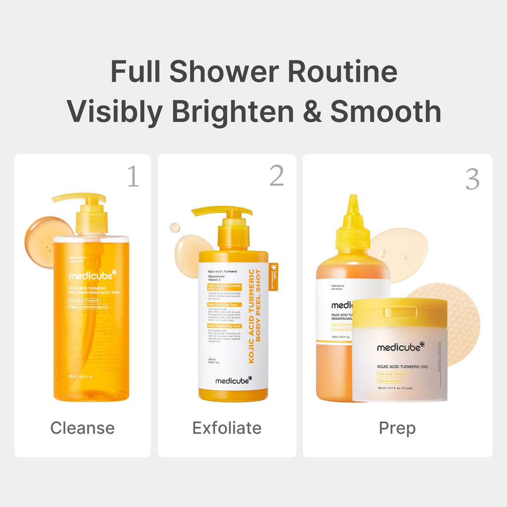 Kojic Acid Turmeric Brightening Body Wash N4