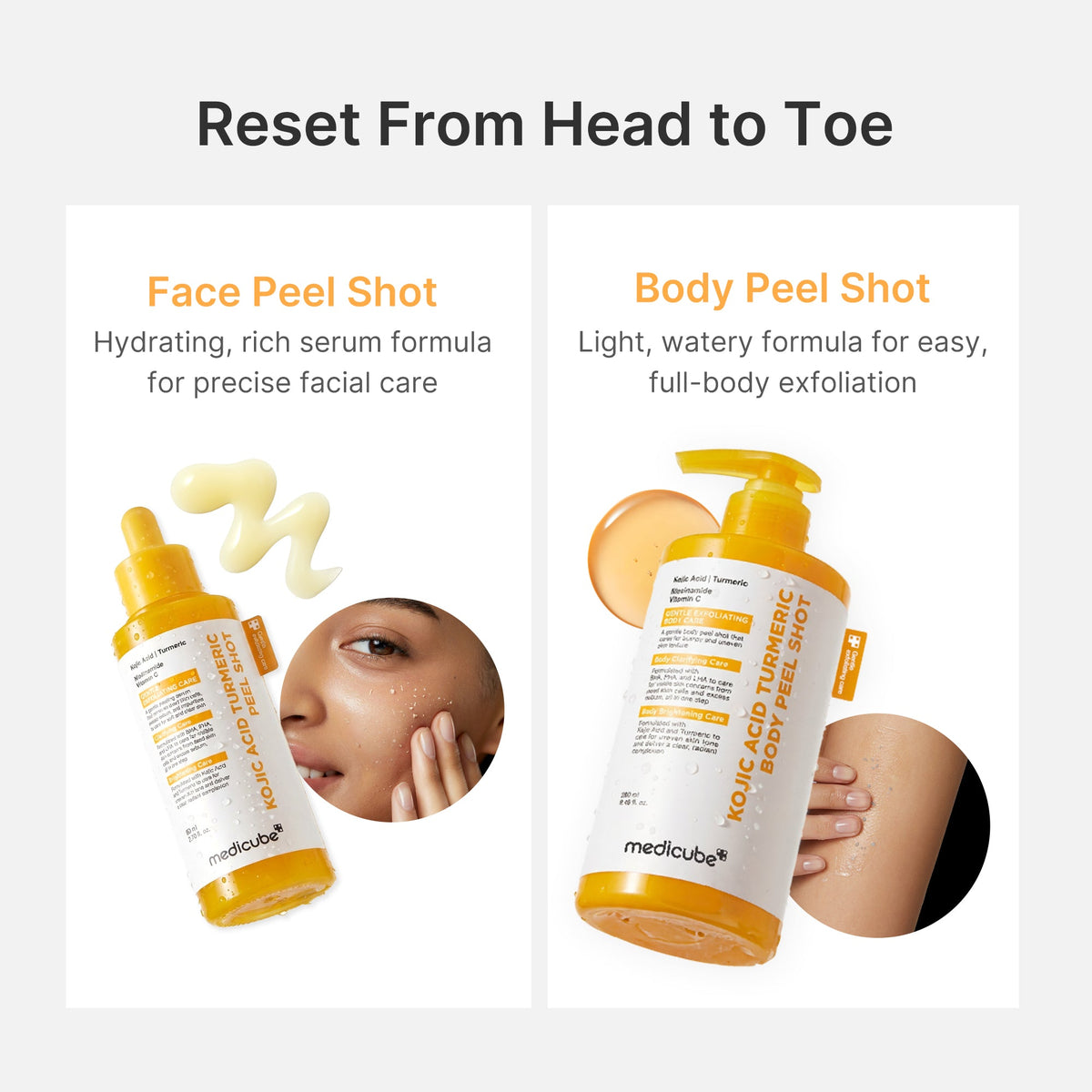 Kojic Acid Turmeric Body Peel Shot A3