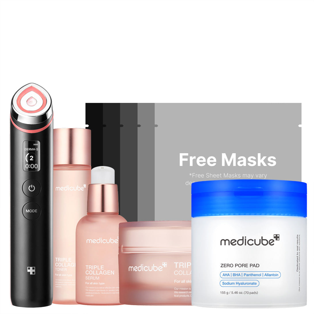 [Korean Glow Maker] Glow-Up Full Facial Set Q8
