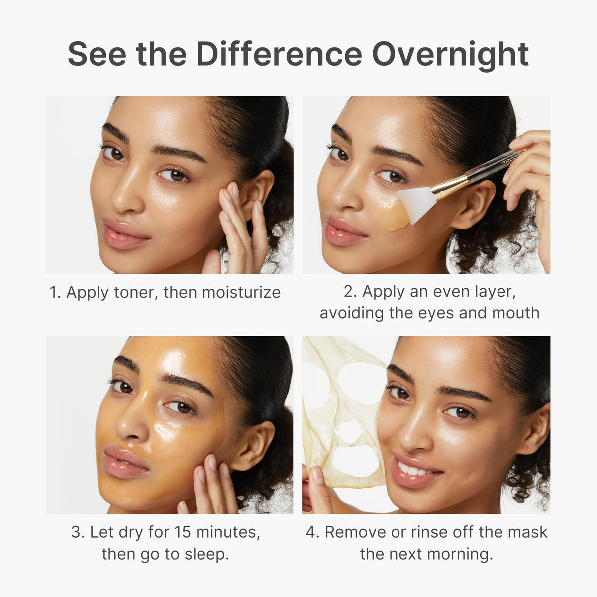 Kojic Acid Turmeric Overnight Wrapping Mask W1