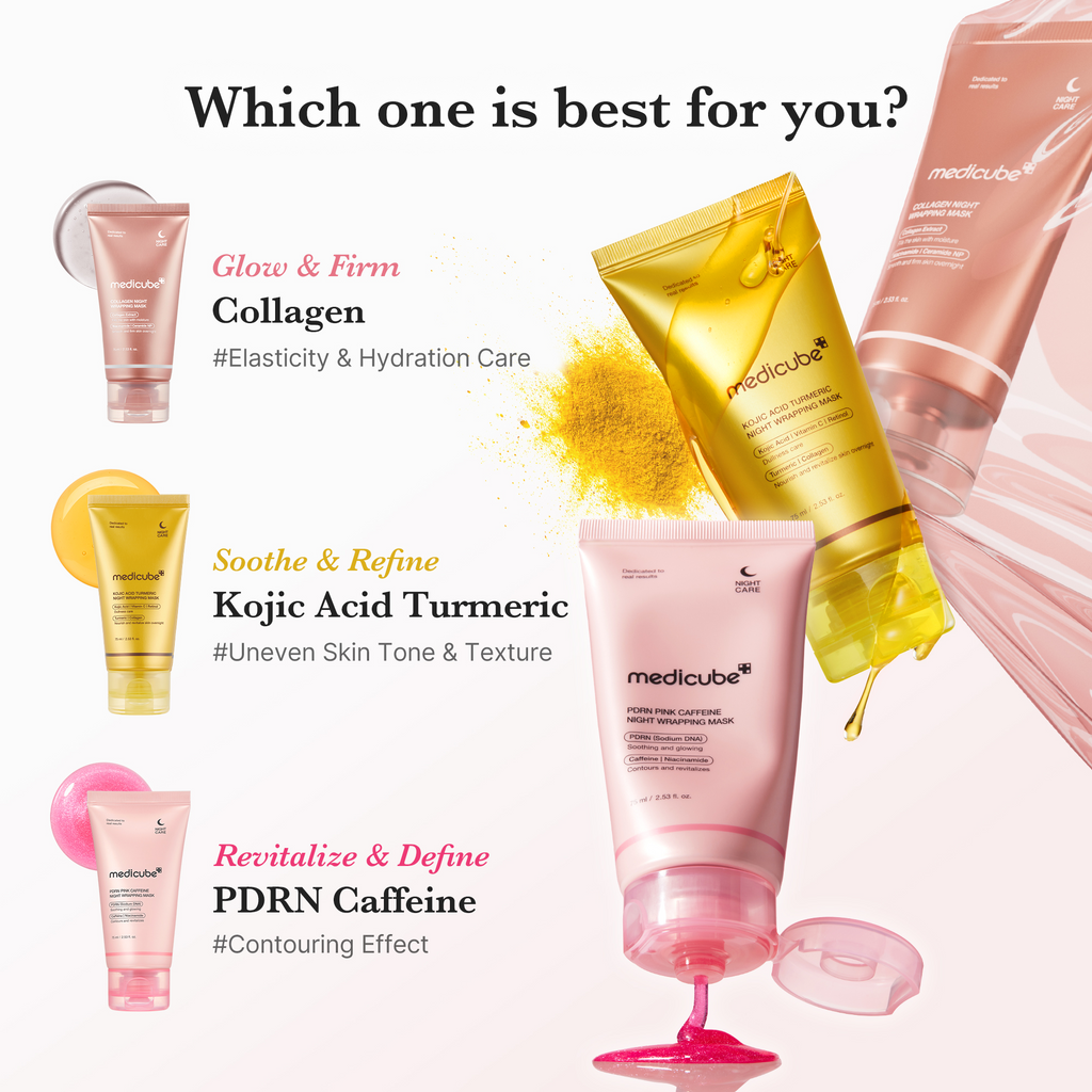 Kojic Acid Turmeric Overnight Wrapping Mask W1