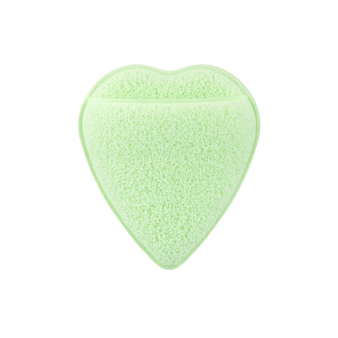 Clover Heart Facial Sponge J2