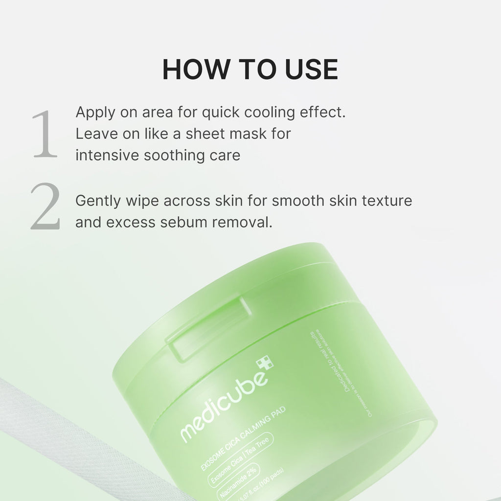 Exosome Cica Calming Toner Pads E9