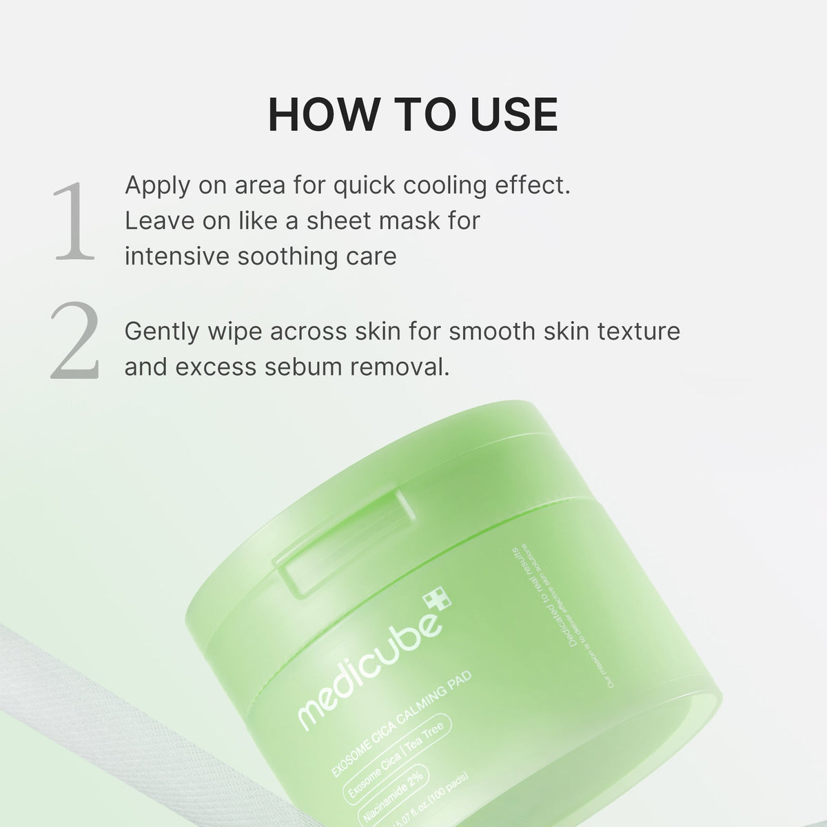 Exosome Cica Calming Toner Pads E9
