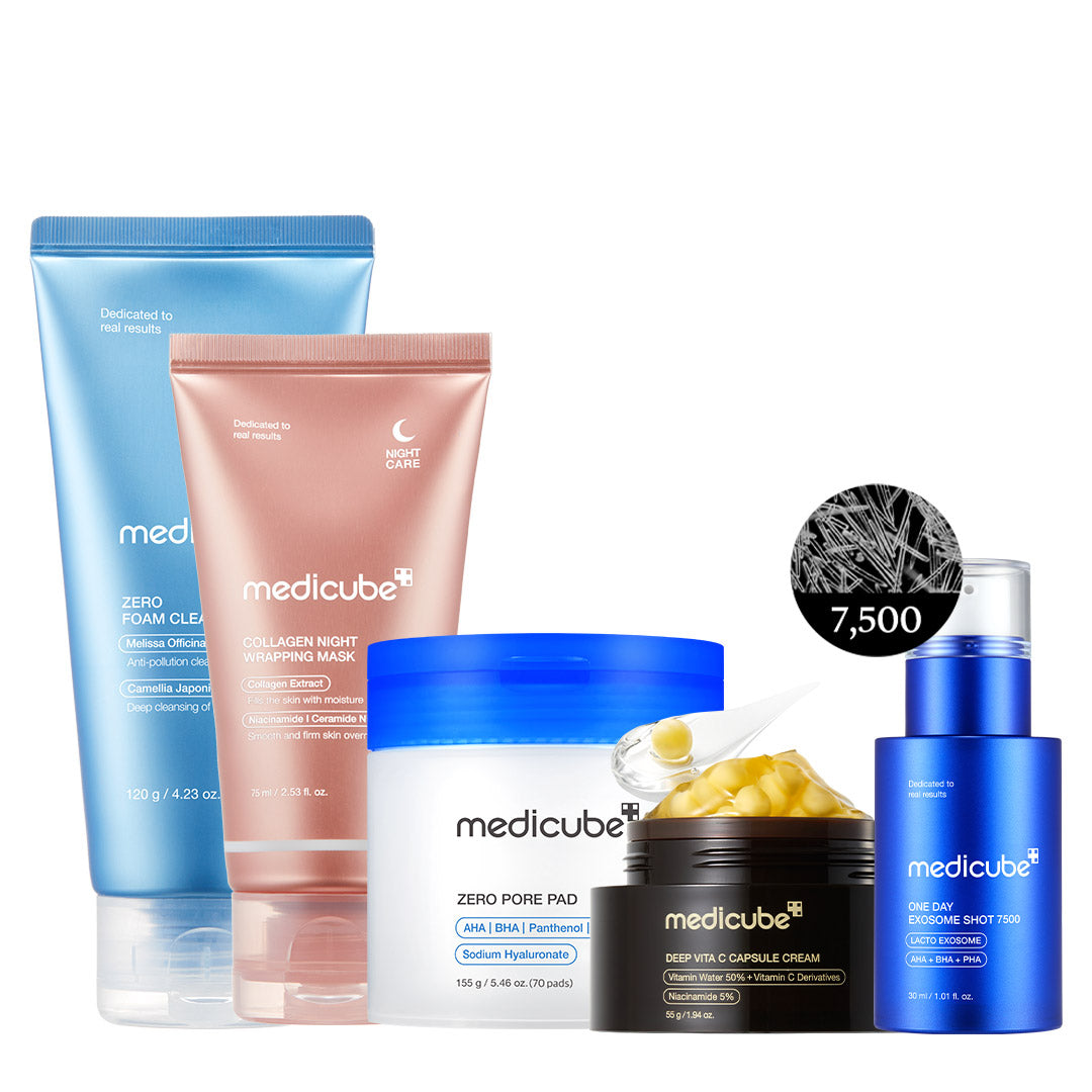 Affordable Glass Glow 7-Day Skincare Set X4