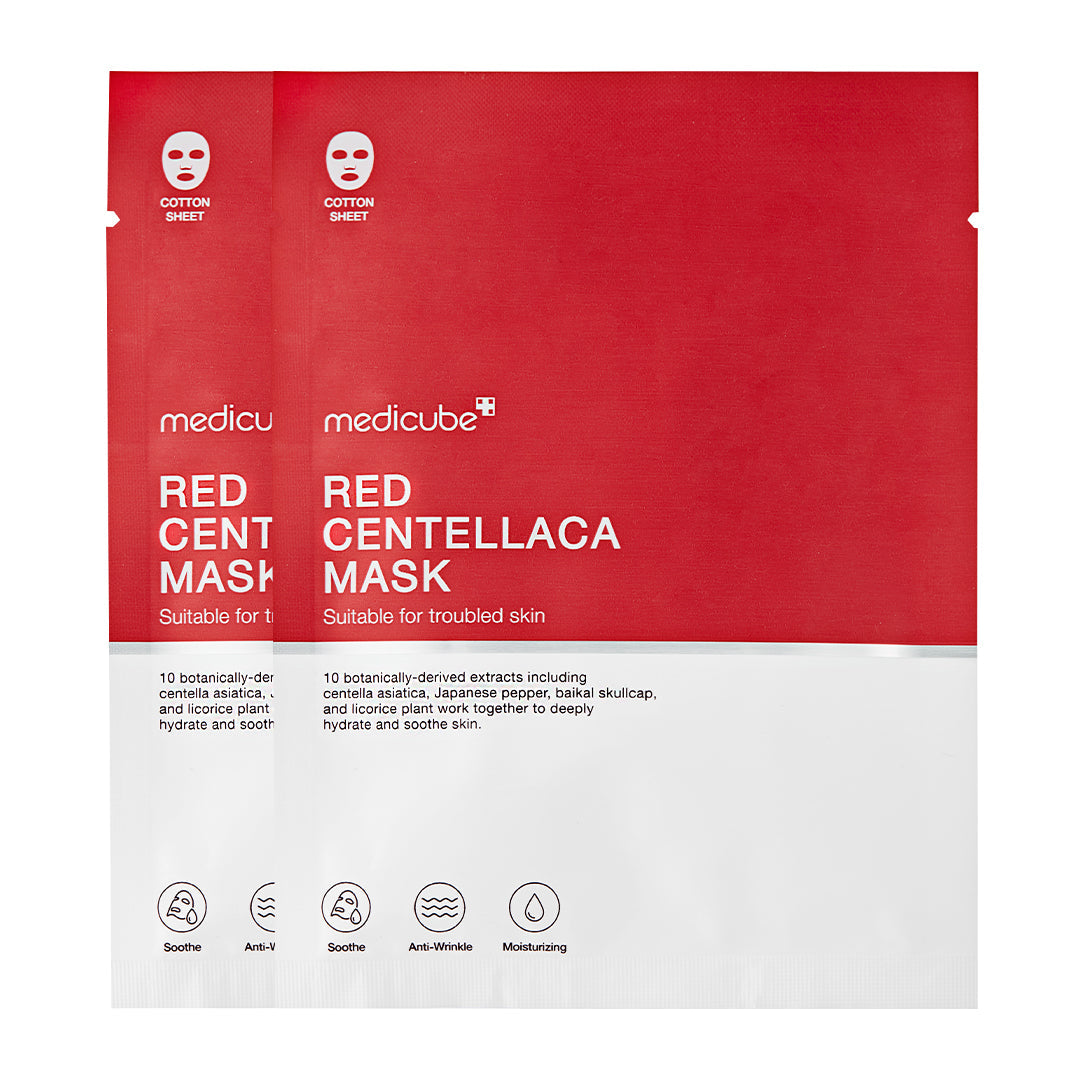 Red Centellaca Mask U0