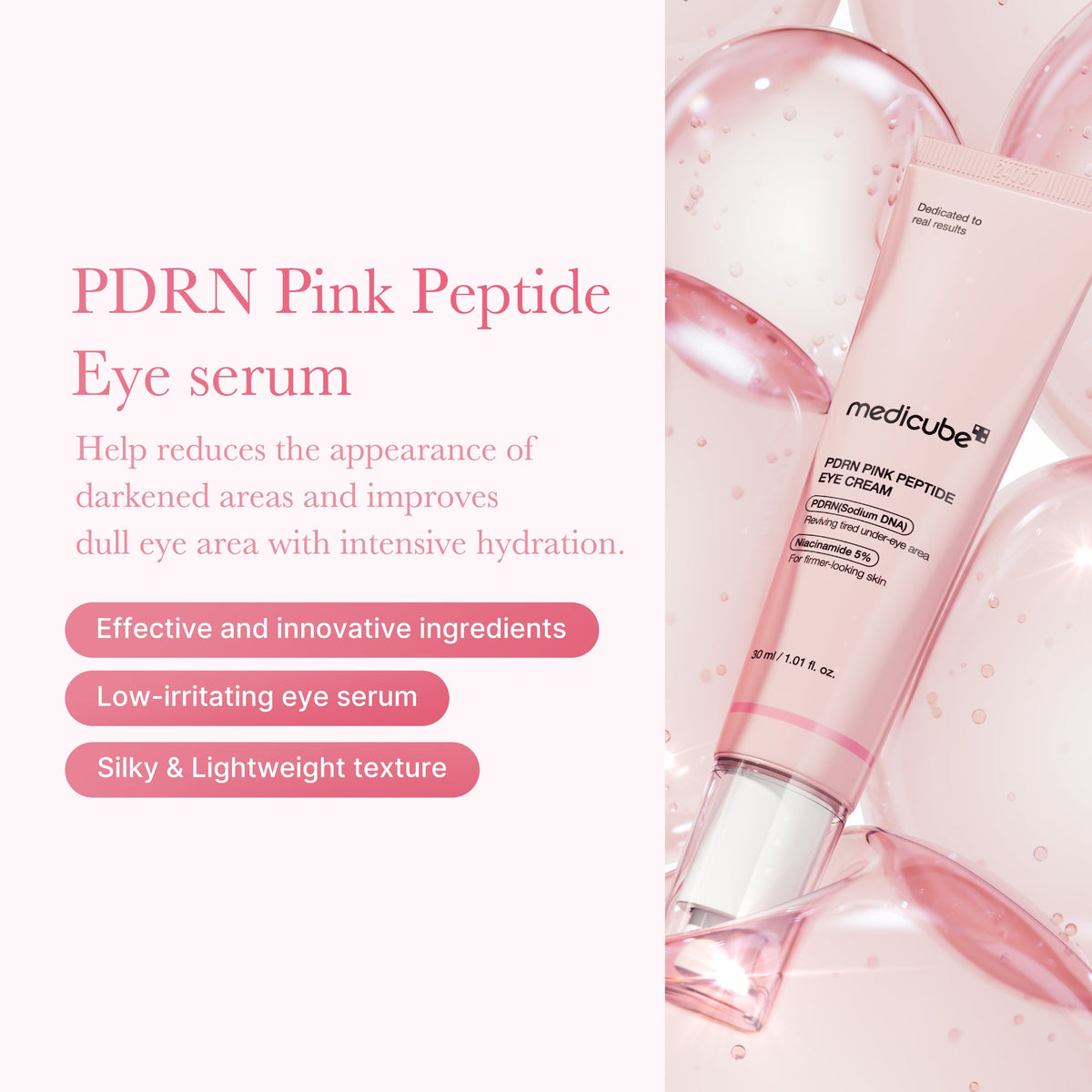 PDRN Pink Peptide Eye Cream B8