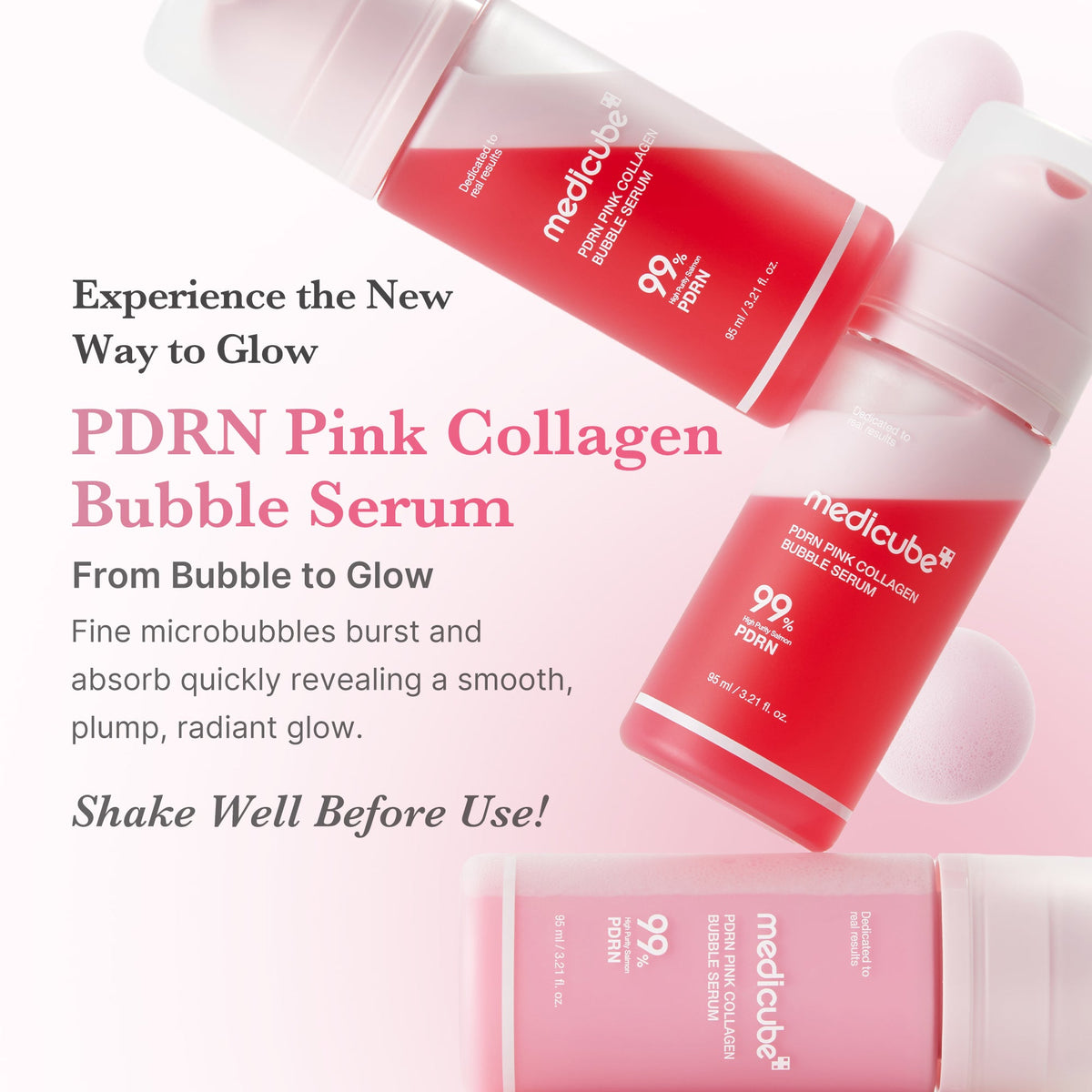PDRN Pink Collagen Bubble Serum K8