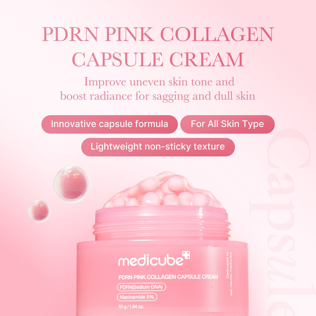 PDRN Pink Collagen Capsule Cream O4