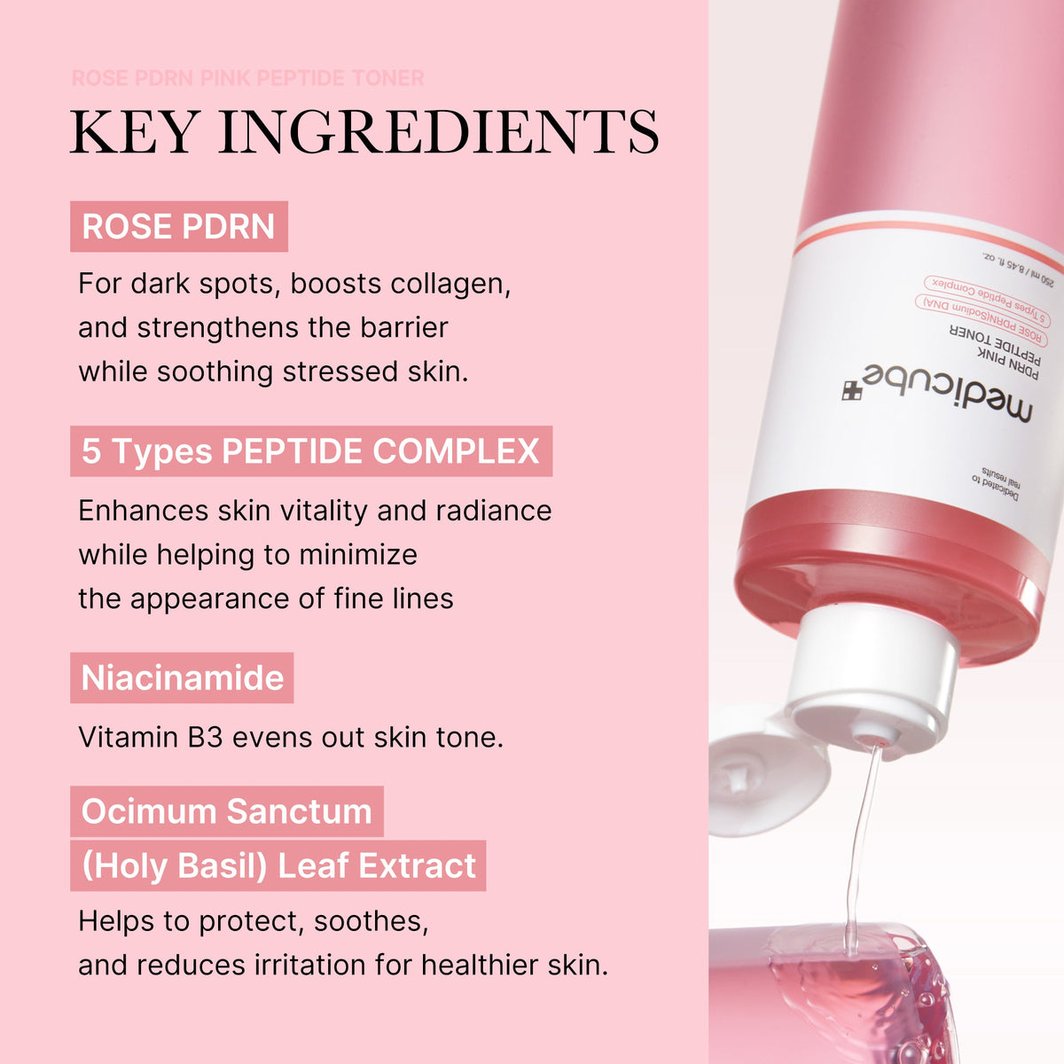PDRN Pink Peptide Toner W6