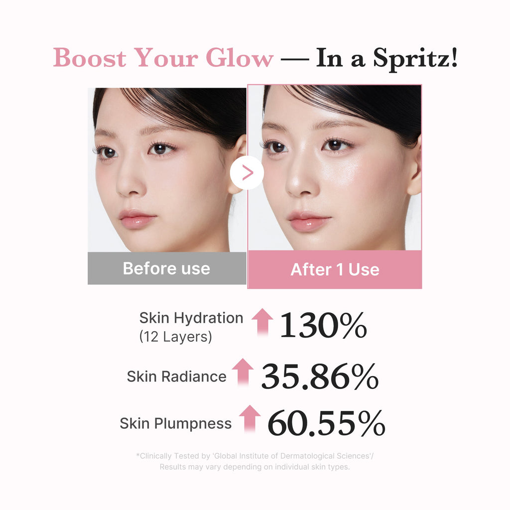 PDRN Pink Collagen Glow Jelly Mist Serum D4