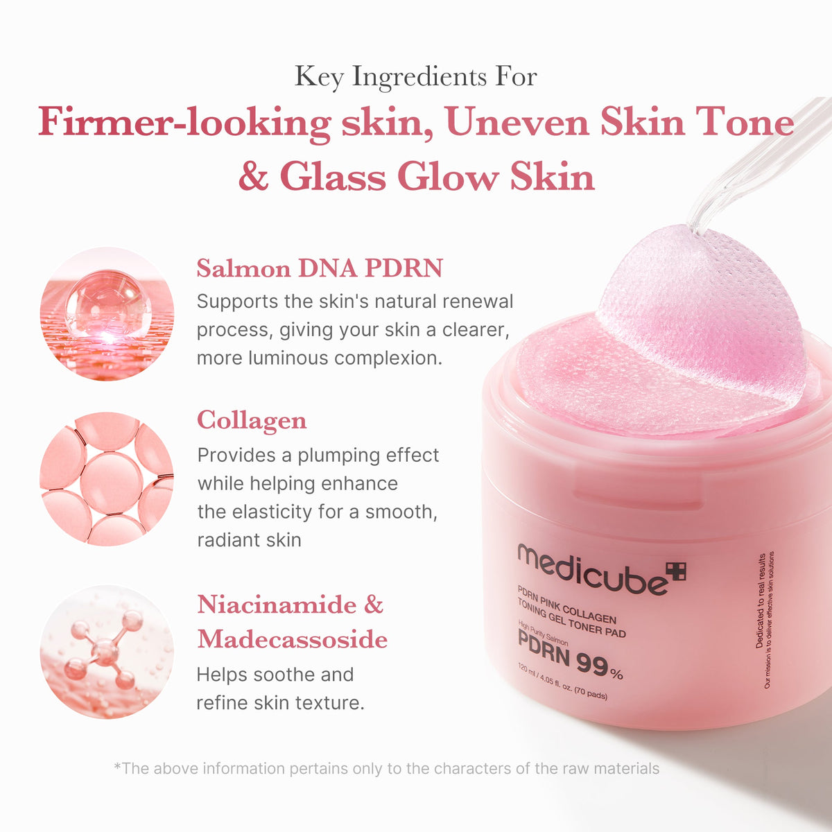 PDRN Pink Collagen Gel Toner Pad S2
