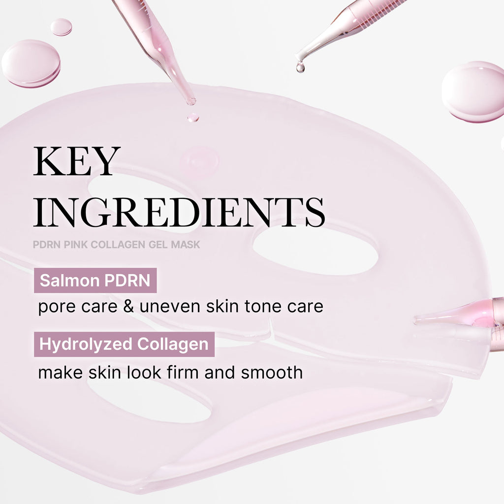 Salmon PDRN Pink Collagen Jelly Gel Mask U8