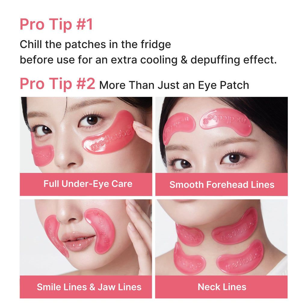 PDRN Pink Collagen Jelly Eye Mask J0