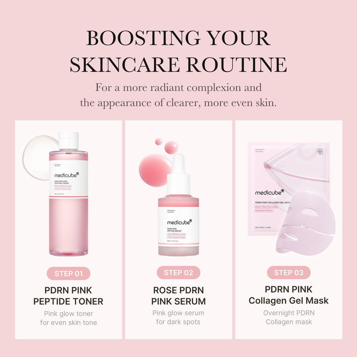 PDRN Pink Peptide Toner W6