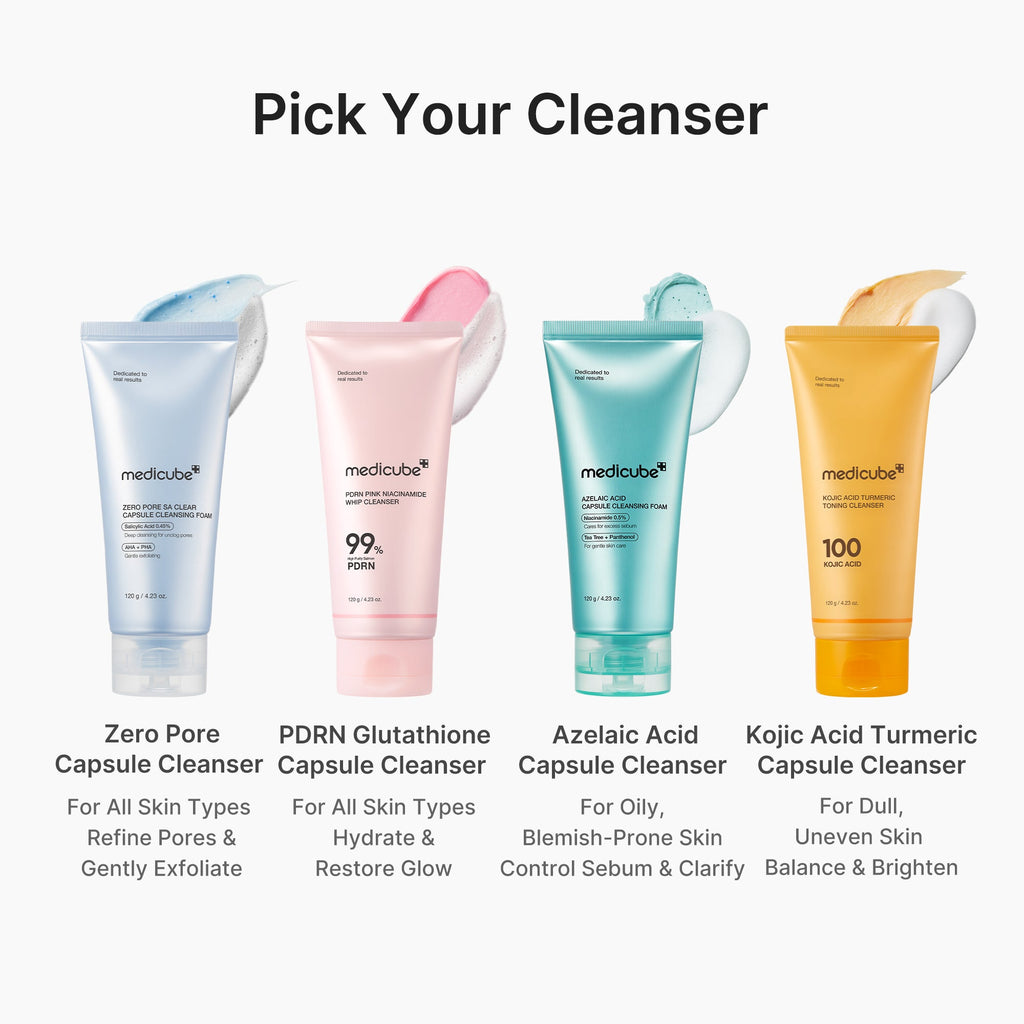 PDRN Pink Glutathione Capsule Foam Cleanser A9