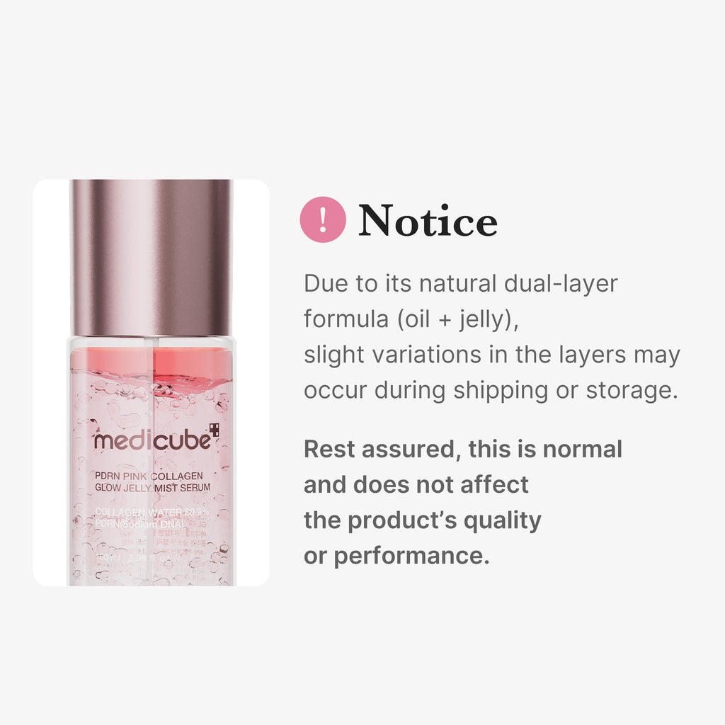 PDRN Pink Collagen Glow Jelly Mist Serum D4