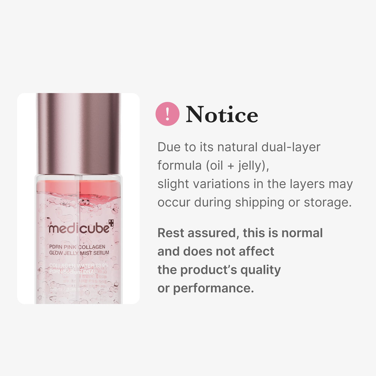 PDRN Pink Collagen Glow Jelly Mist Serum D4