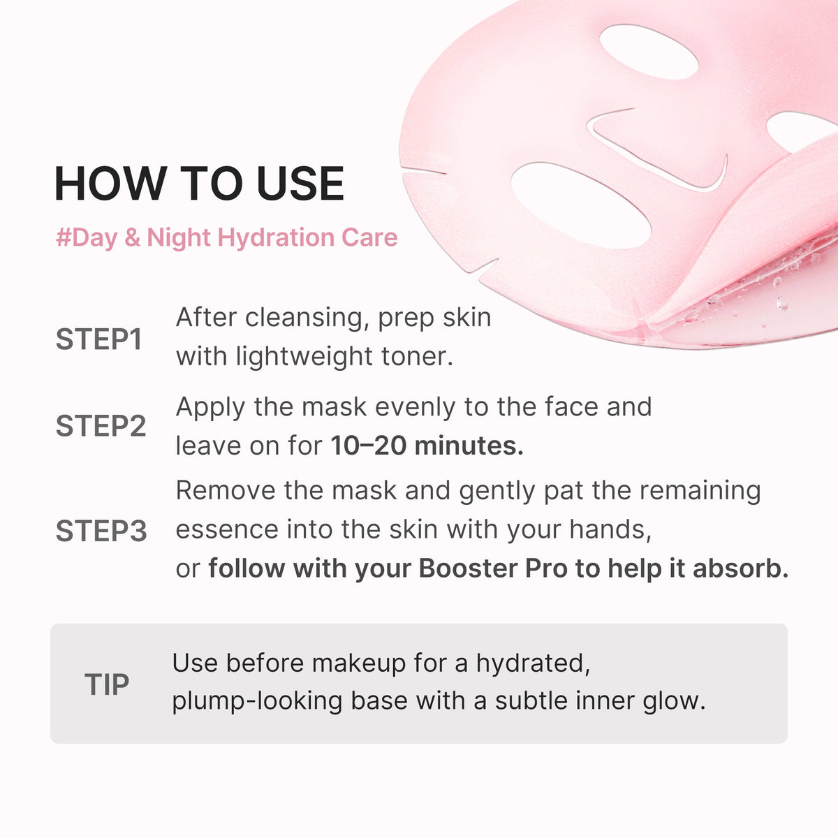 PDRN Pink Peptide Ampoule Mask Z6
