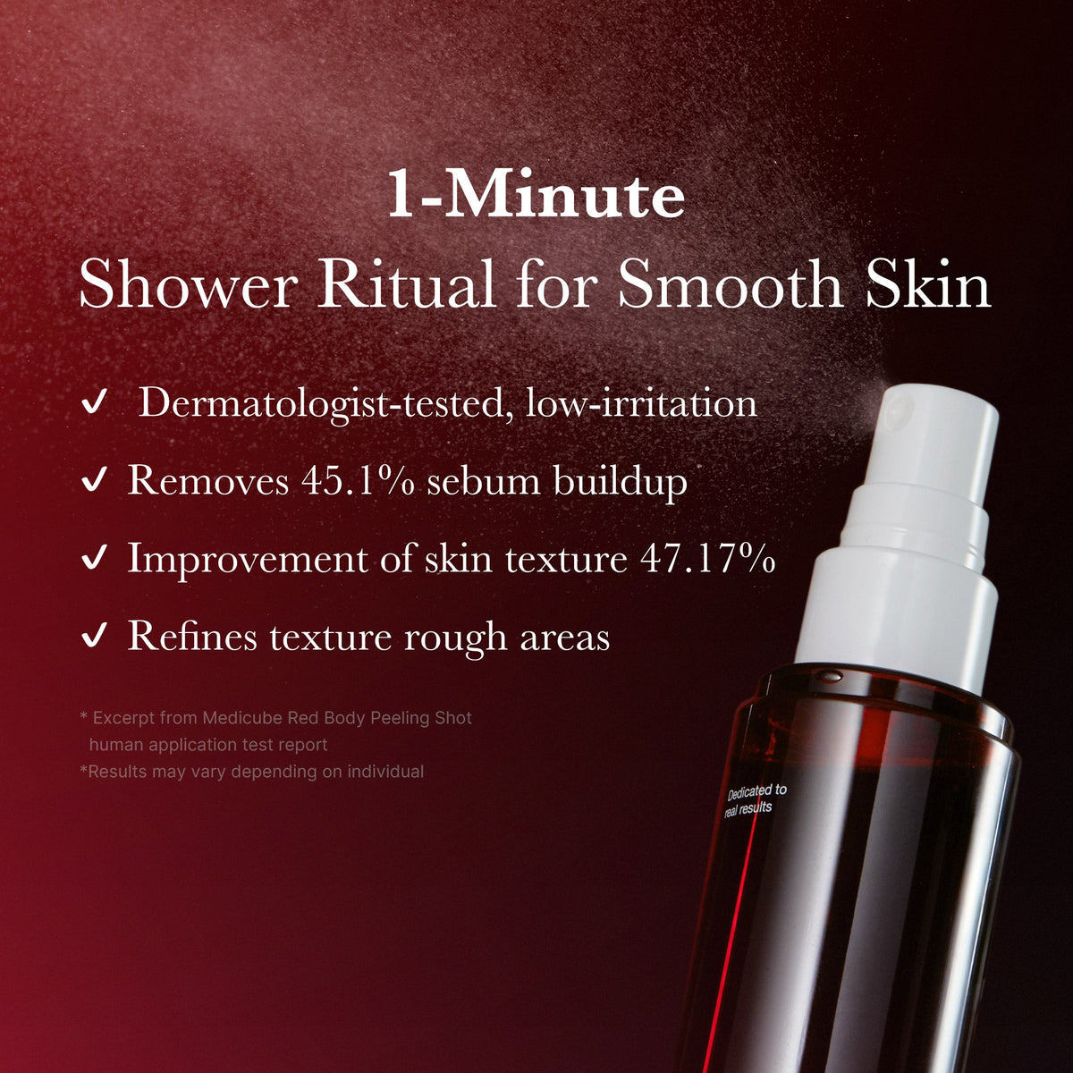 Red Body Peeling Shot Cleanser D1
