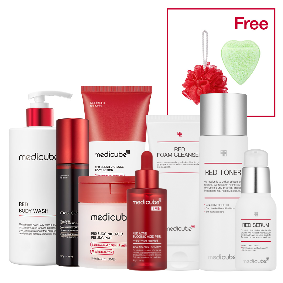 Red Line Ultimate Face & Body Care Set W5